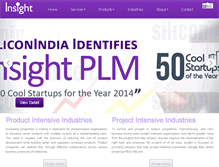 Tablet Screenshot of insightplm.com